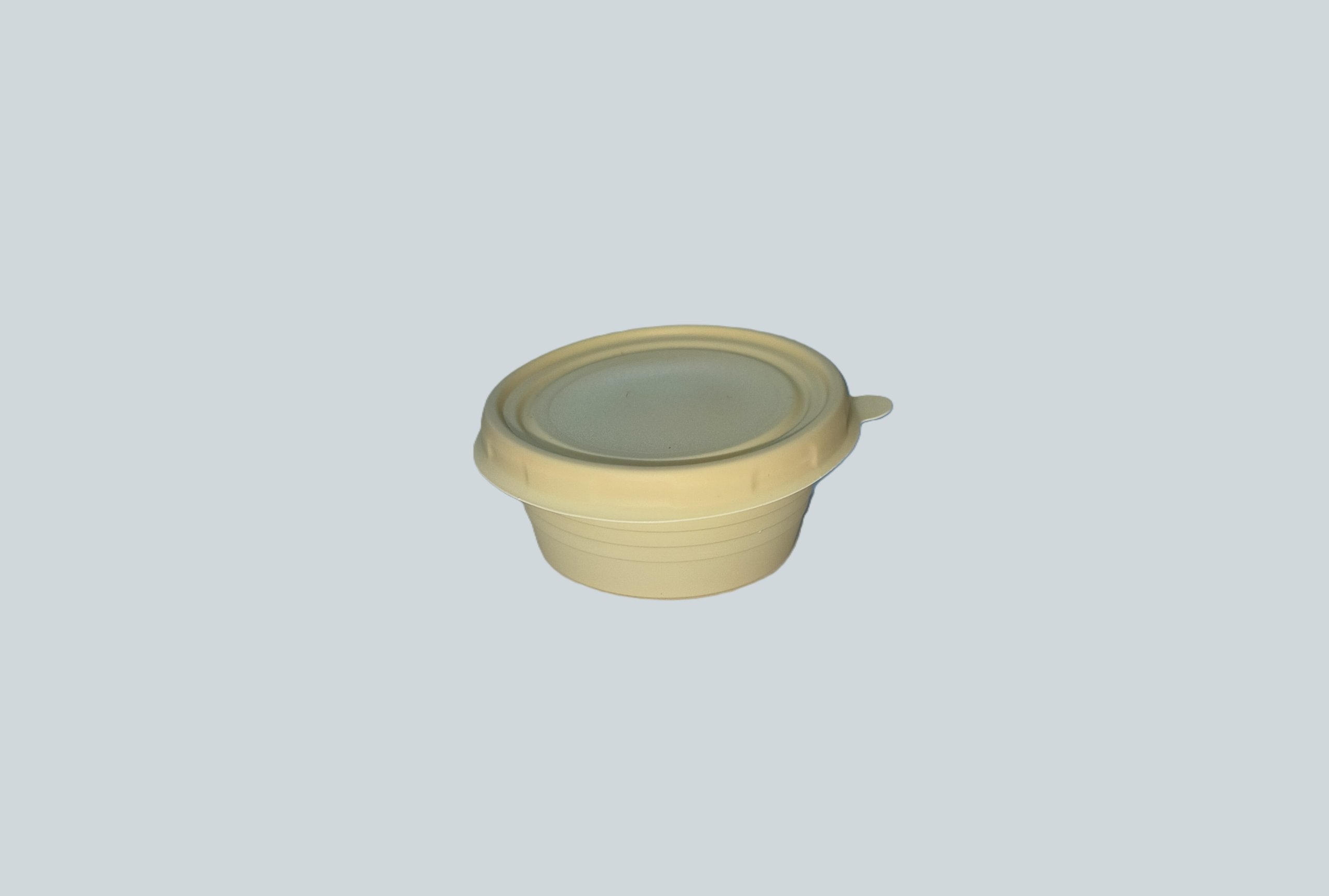Biodegradable Sauce Cup with lid 2oz